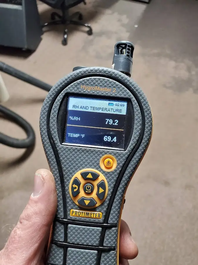 Moisture meter humidity assessment for Fire & Smoke Damage Restoration in Payson